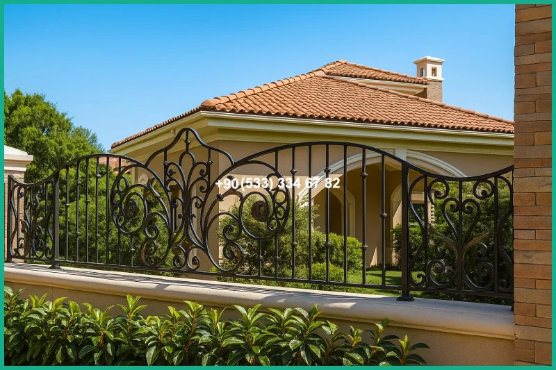 BAHÇE KORKULUKLARI-FERFORJE BAHÇE KORKULUKLARI-DUVAR KORKULUKLARI-DEMİR KORKULUKLARI