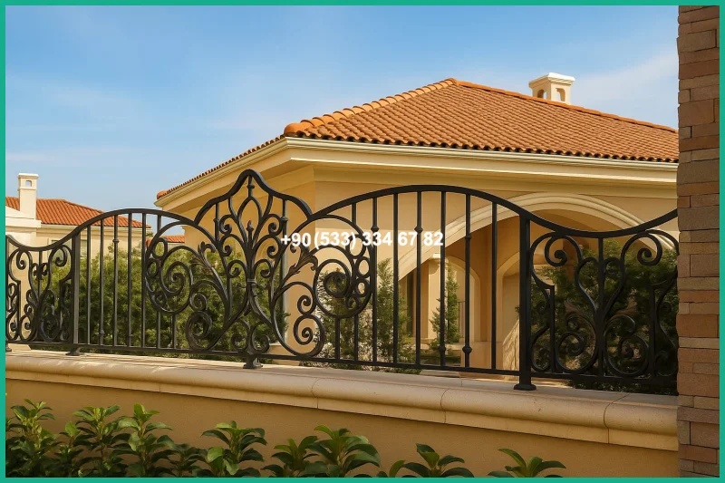 BAHÇE KORKULUKLARI-FERFORJE BAHÇE KORKULUKLARI-DUVAR KORKULUKLARI-DEMİR KORKULUKLARI