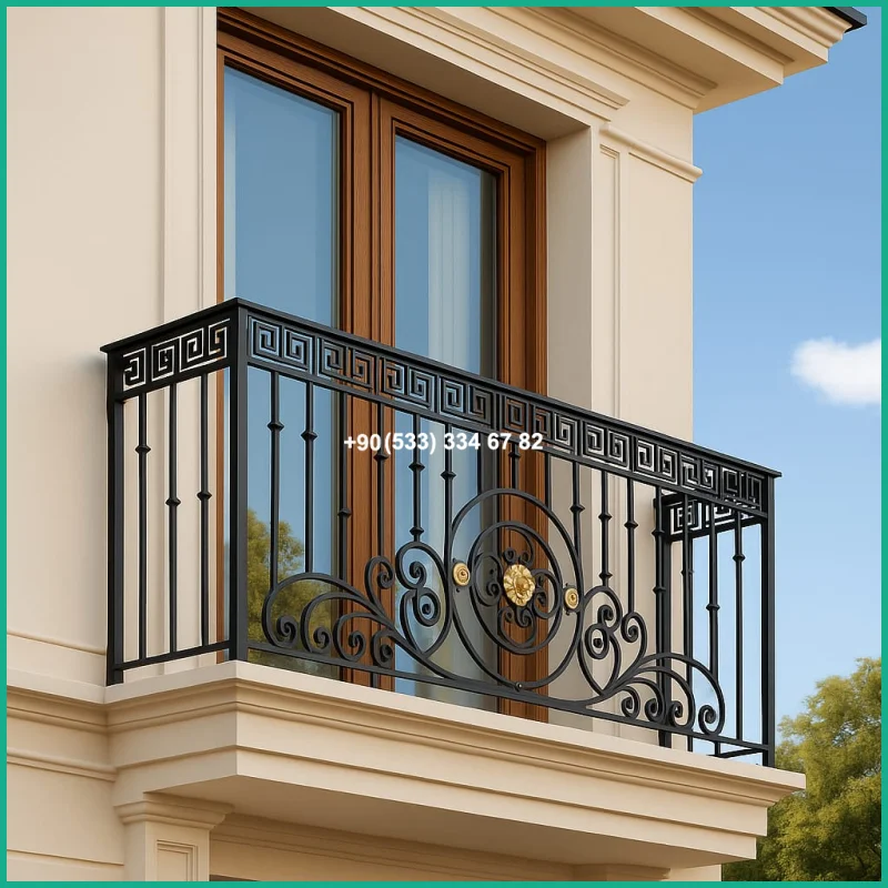 BALKON KORKULUK MODELLERİ-BALKON KORKULUK ÇEŞİTLERİ- FERFORJE BALKON KORKULUK