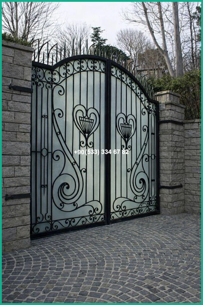 VİLLA KAPILARI-FERFORJE VİLLA KAPILAR-VİLLA GİRİŞ KAPILAR tas21571