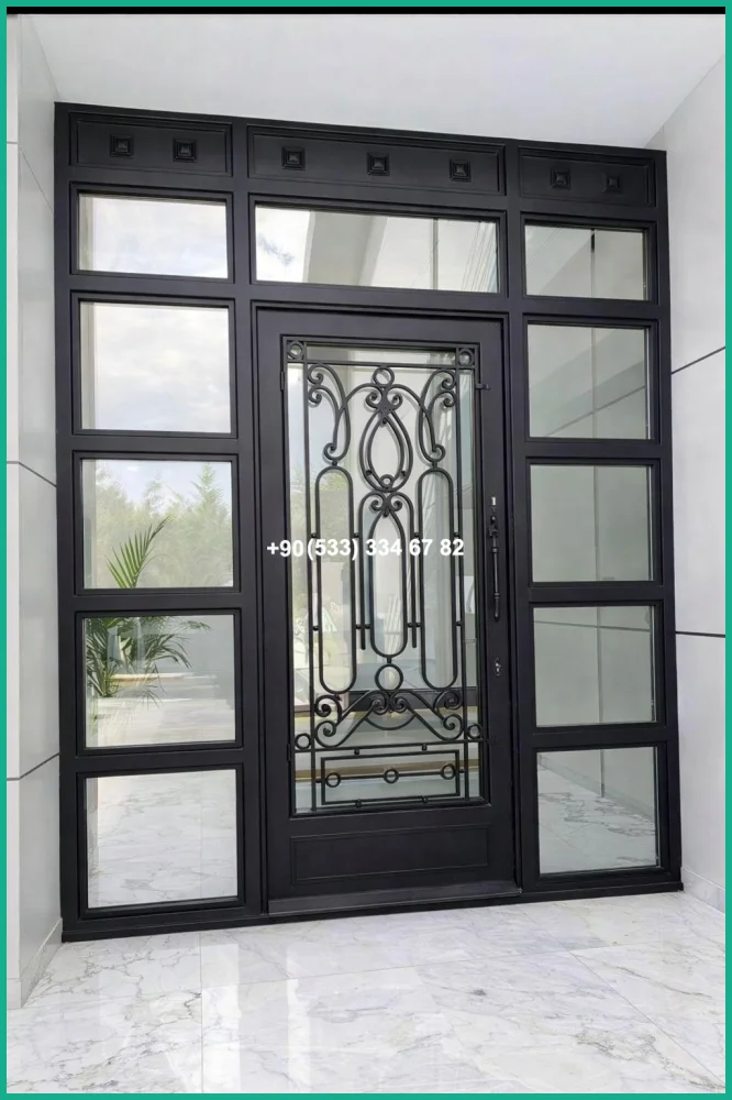 VİLLA KAPILARI-FERFORJE VİLLA KAPILAR-VİLLA GİRİŞ KAPILAR tas21573