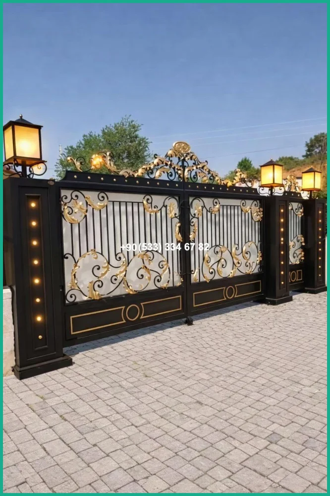 VİLLA KAPILARI-FERFORJE VİLLA KAPILAR-VİLLA GİRİŞ KAPILAR tas21575