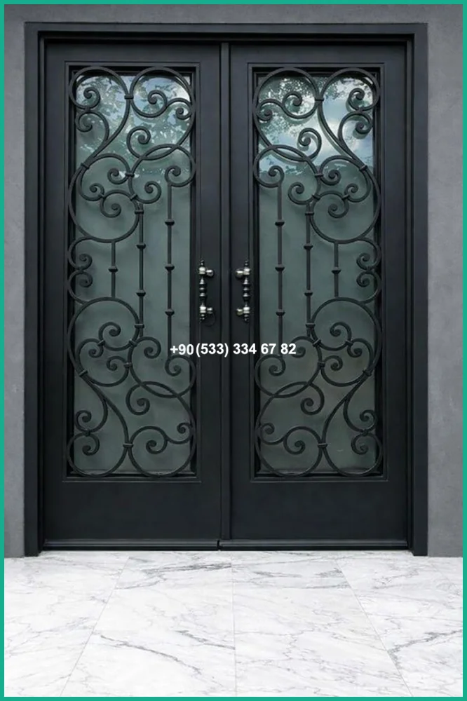 VİLLA KAPILARI-FERFORJE VİLLA KAPILAR-VİLLA GİRİŞ KAPILAR tas21577