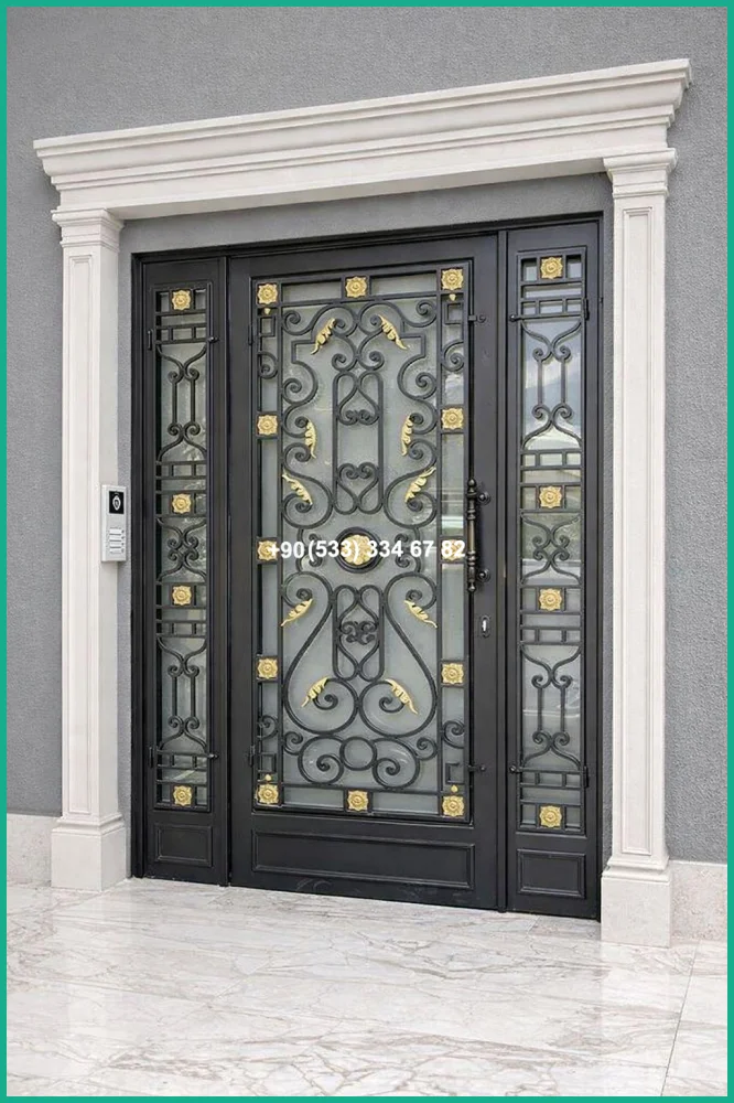 VİLLA KAPILARI-FERFORJE VİLLA KAPILAR-VİLLA GİRİŞ KAPILAR tas21580