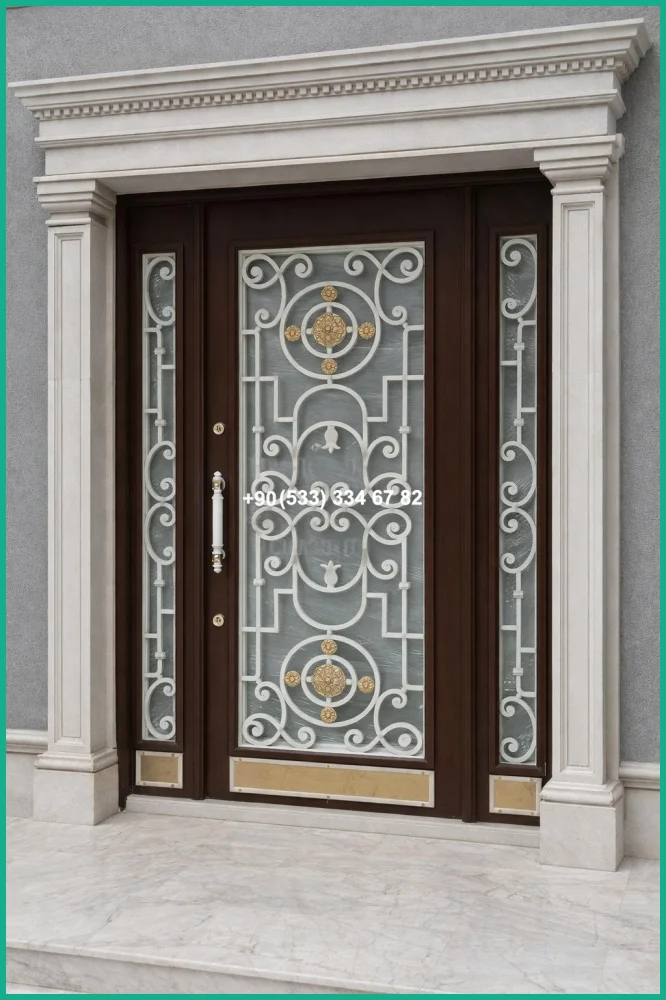 VİLLA KAPILARI-FERFORJE VİLLA KAPILAR-VİLLA GİRİŞ KAPILAR tas21581