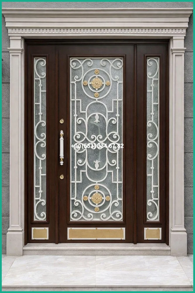 VİLLA KAPILARI-FERFORJE VİLLA KAPILAR-VİLLA GİRİŞ KAPILAR tas21582