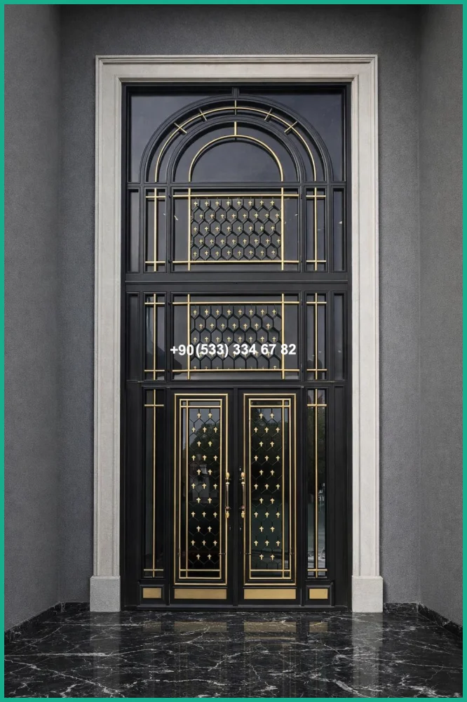 VİLLA KAPILARI-FERFORJE VİLLA KAPILAR-VİLLA GİRİŞ KAPILAR tas21825