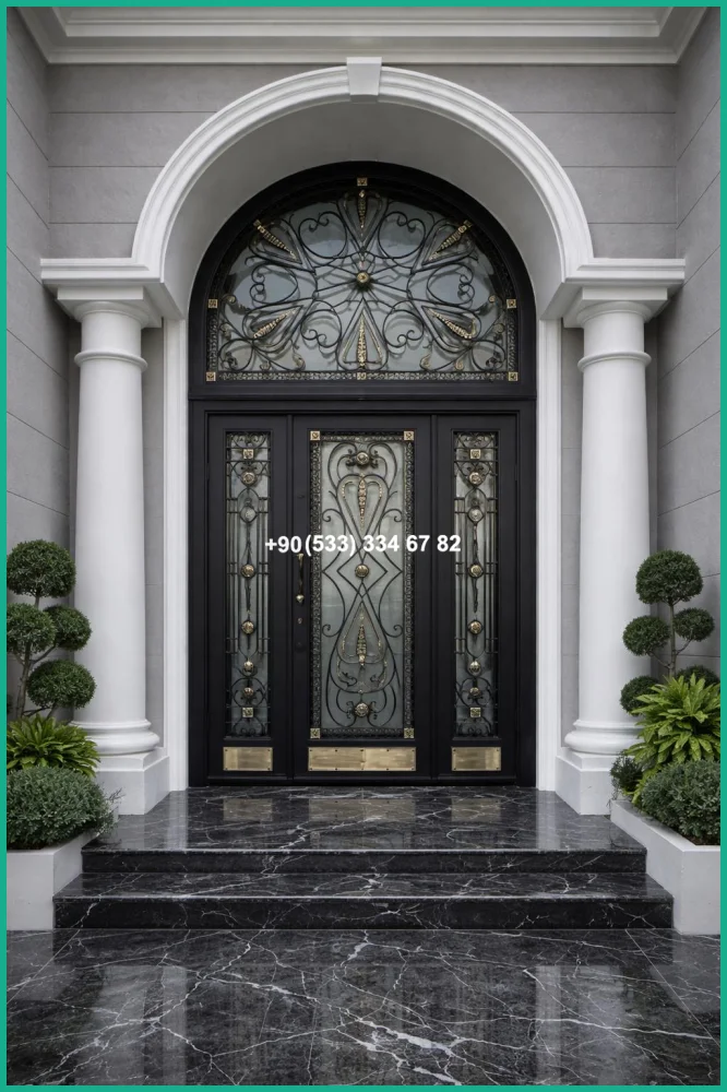 VİLLA KAPILARI-FERFORJE VİLLA KAPILAR-VİLLA GİRİŞ KAPILAR tas21827