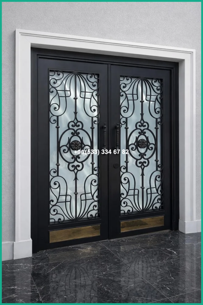 VİLLA KAPILARI-FERFORJE VİLLA KAPILAR-VİLLA GİRİŞ KAPILAR tas21828